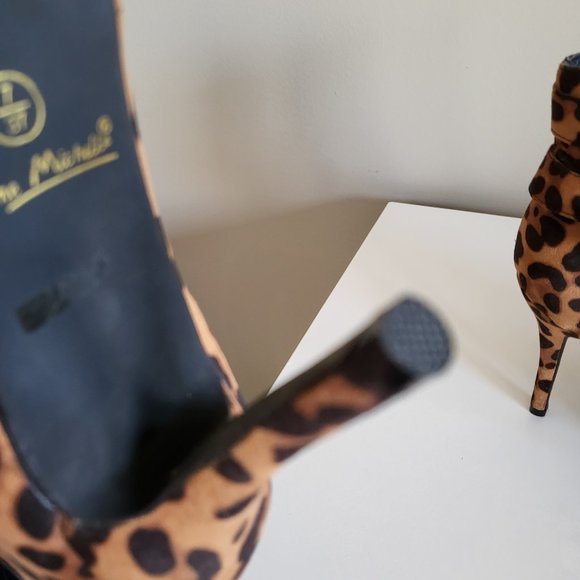 Cheetah Leather Boots - Picture 8 of 9